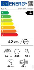 Electrolux Pračka s předním plněnímEW7F348PWC