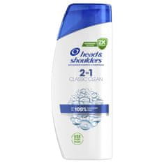 Head & Shoulders Classic Clean 2in1 Šampon proti Lupům 625 ml. Čistá Osvěžující Vůně