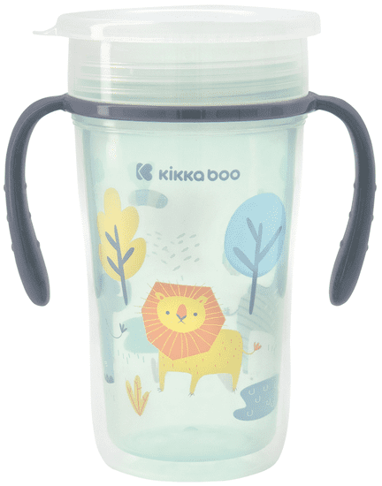 KikkaBoo Hrnek trénovací 360° 300 ml 12m+