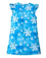 EXCELLENT Letní šaty tyrkysové vel.104 - Princezna/Sněhová vločka
