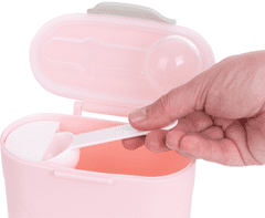 Zásobník na sušené mléko s odměrkou 130 g Pink