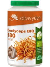 Zdravý den Cordyceps BIO 180 kapslí