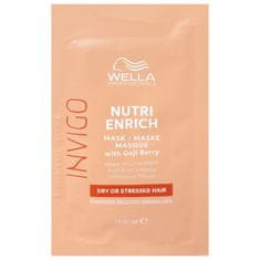 Wella Invigo Enrich Mask - bohatá vyživující maska pro suché vlasy, 15ml, intenzivně hydratuje suché vlasy