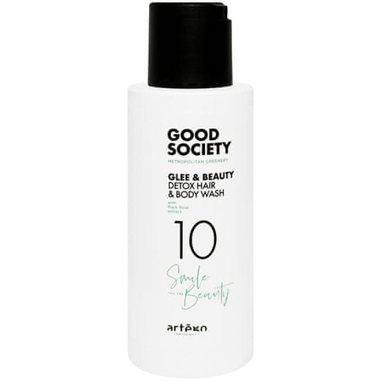 Artego Good Society Glee&ampBeauty 10 Detox - gel na pokožku hlavy a těla 100ml, hloubkově čistí pokožku hlavy