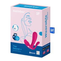 Satisfyer Satisfyer Top Secret+ APP (Pink), vibrátor do kalhotek