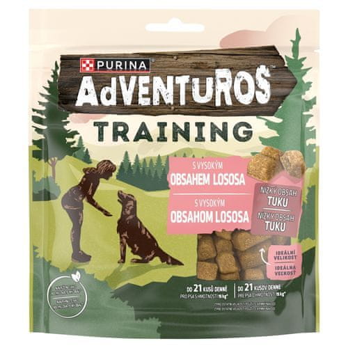 Purina ADVENTUROS Tréninkové pochoutky s příchutí lososa 115g