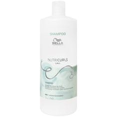 Wella Nutricurls Curls Shampoo - šampon na kudrlinky s jojobovým olejem, 1000ml, zvýrazní přirozené kudrny