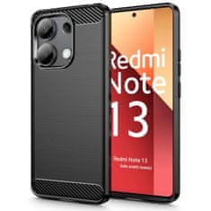 Tech-protect Carbon kryt na Xiaomi Redmi Note 13 4G, černý