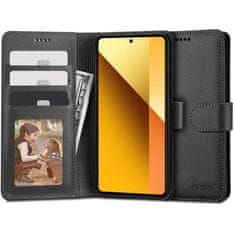 Tech-protect Wallet knížkové pouzdro na Xiaomi Redmi Note 13 5G, černé