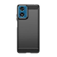 Tech-protect Carbon kryt na Motorola Moto G24 / G24 Power / G04, černý