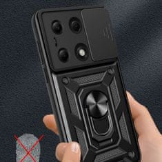 Tech-protect Camshield kryt na Xiaomi Redmi Note 13 Pro 4G / Poco M6 Pro 4G, černý