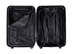 Mifex  Cestovní kufr V265 stříbrný,36L,palubní,TSA