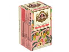 Basilur BASILUR Fruit Infusions - Ovocný čaj bez kofeinu s přírodním aroma broskve, manga a citrusů, v sáčcích 20 x 2 g x1