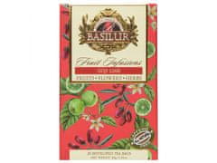 Basilur BASILUR Fruit Infusions - Ovocný čaj bez kofeinu s přírodním aroma goji, limetky a citrusů, v sáčcích 20 x 2 g x1