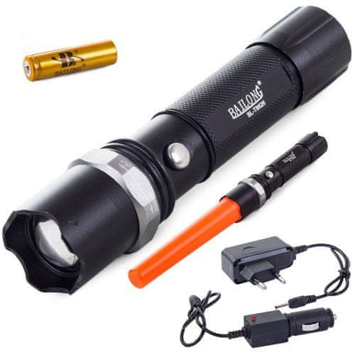 Bailong 08273 Svítilna LED CREE ZOOM XP-E