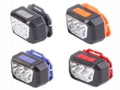 Verk 08336 Čelovka SQ-870, 3 x XHP30 + 6 x SMD