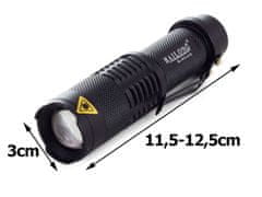 Bailong 08268 Svítilna LED CREE ZOOM XM-L T6