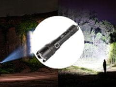 Bailong 08314 Svítilna LED CREE XHP99, 500 m