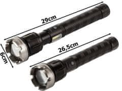 Bailong 08320 Svítilna LED CREE XHP90, COB, IPX-5, 1000 m