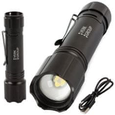 Coba 08362 Svítilna LED CREE XHP50, Zoom, 1000 m