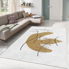 Conceptum Hypnose Kusový koberec ALHO CARPET-18A, Vícebarevná, 160 x 230 cm