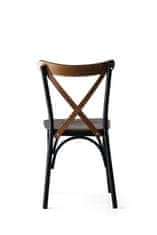 Hanah Home Sada židlí (4 kusy) Ahşap Ekol - 261 V4, Ořech