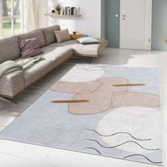 Conceptum Hypnose Kusový koberec ALHO CARPET-30A, Vícebarevná, 120 x 180 cm