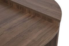 Hanah Home Konferenční stolek Podium - Walnut, Ořech