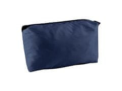 Kraftika 1ks 4 modrá tmavá skládací taška 35x26 cm, textilní tašky