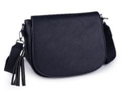 Kraftika 1ks 11 modrá tmavá dámská kabelka crossbody s popruhem