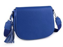 Kraftika 1ks 9 modrá dámská kabelka crossbody s popruhem 26x21 cm