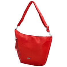 Coveri WORLD Trendy dámská koženková crossbody kabelka Tabira, červená