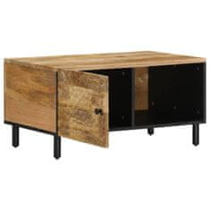 shumee Konferenční stolek 80 x 50 x 40 cm masivní mangovníkové dřevo
