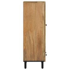 shumee Skříň highboard 60 x 33 x 100 cm masivní mangovníkové dřevo