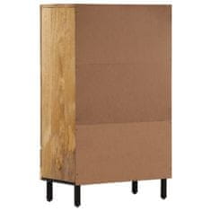 shumee Skříň highboard 60 x 33 x 100 cm masivní mangovníkové dřevo