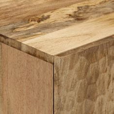 shumee Odkládací skříňka 40 x 33 x 75 cm masivní mangovníkové dřevo