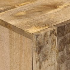Greatstore Koupelnová skříňka 38 x 33 x 58 cm masivní mangovníkové dřevo