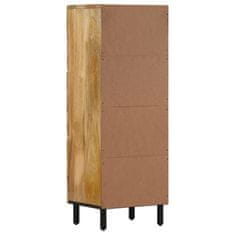 shumee Skříň highboard 40 x 33 x 110 cm masivní mangovníkové dřevo