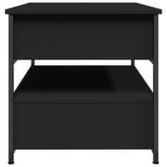 shumee Konferenční stolek černý 70 x 50 x 50 cm kompozitní dřevo a kov