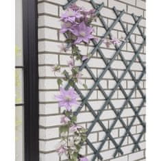 Greatstore Nature Zahradní treláž 50 x 150 cm PVC antracitová