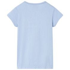 Vidaxl Dětské tričko modré 104