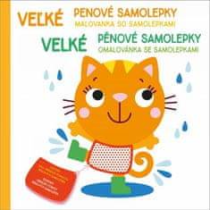 Velké pěnové samolepky Kočka - Veľké penové samolepky Mačka