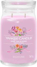 Yankee Candle Vonná svíčka Signature ve skle velká Hand Tied Blooms 567g