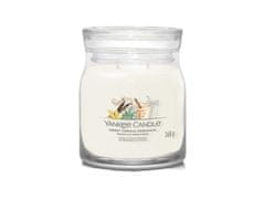 Yankee Candle Vonná svíčka Signature ve skle střední Sweet Vanilla Horchata 368g