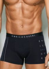 Enrico Coveri Pánské boxerky Enrico Coveri EB1261, Černá, XXL