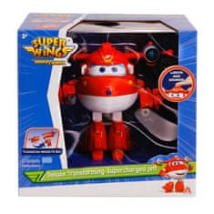 Alpha Group Super Wings Deluxe Transformující se Jett