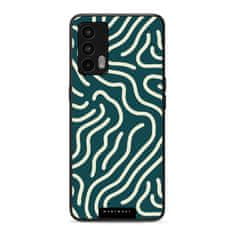 Mobiwear Prémiový lesklý kryt Glossy - Realme GT Master Edition - GA61G Béžové linky