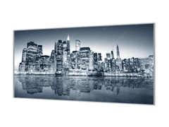 Glasdekor Ochranná deska Manhattan New York - Ochranná deska: 52x60cm, Lepení na zeď: Bez lepení na zeď