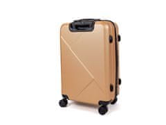 Mifex  Cestovní kufr V99 zlatý,99L,velký,TSA