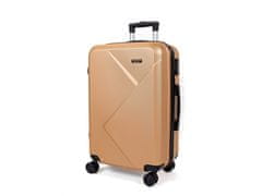 Mifex  Cestovní kufr V99 zlatý,99L,velký,TSA